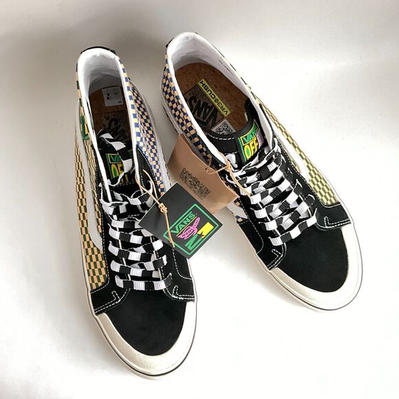 Vans Off The Wall Mami Wata Sneakers Men Size 12M SK8-Hi 138 Decon VR3 SF Check - Picture 11 of 12